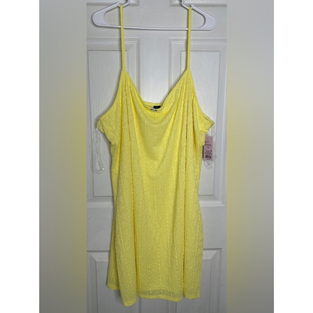 Target Yellow Knit Cold-Shoulder dress